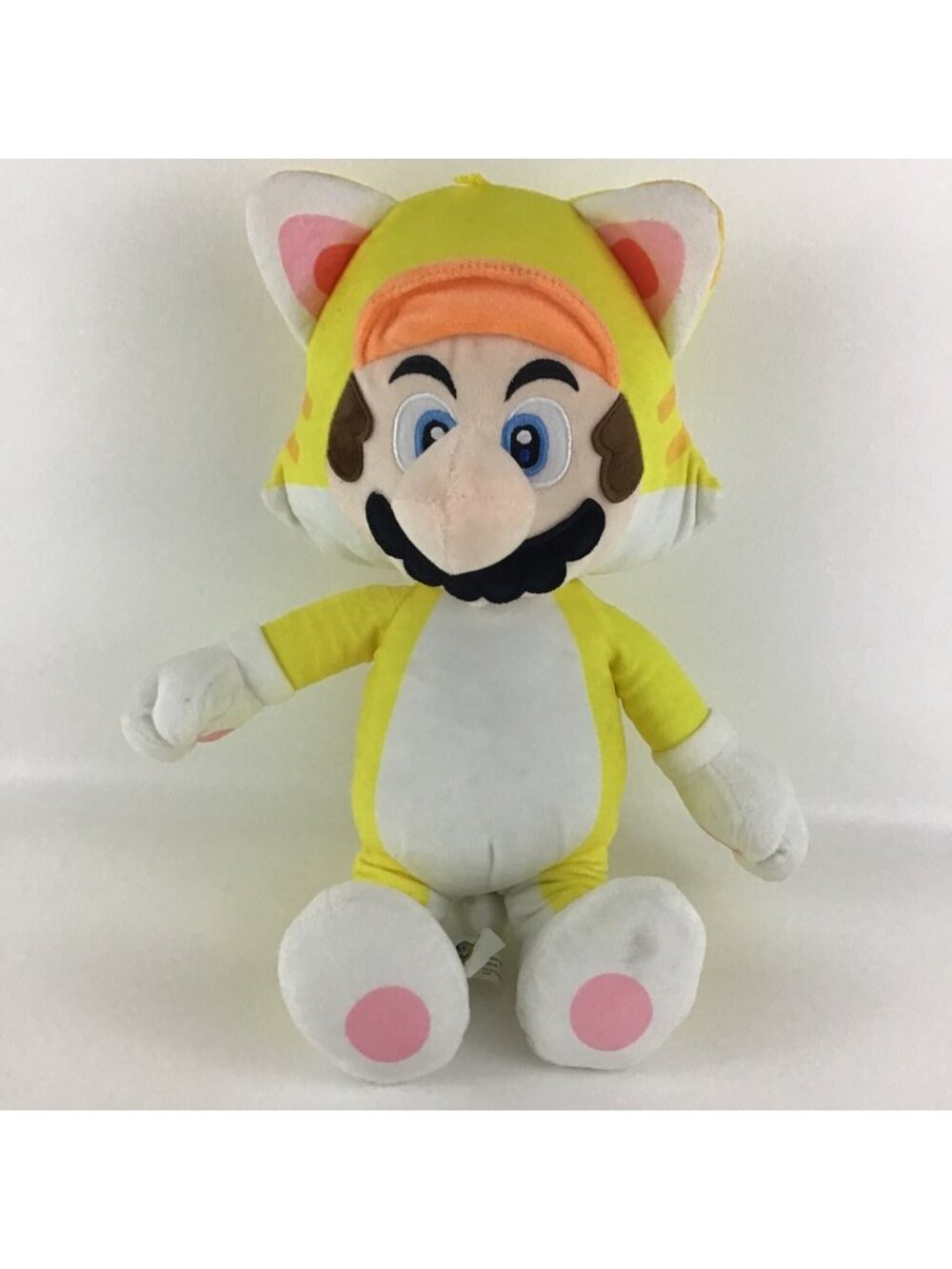 Super Mario Brothers 16" Plush Stuffed Cat Mario Video Game Nintendo Toy 2019